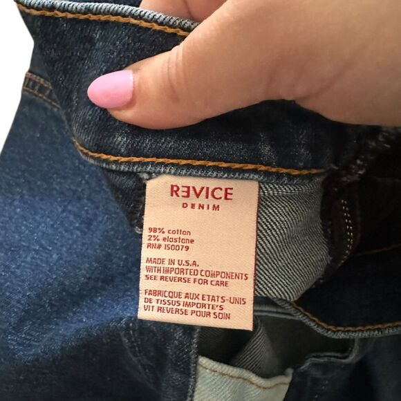 REVICE Shes A 10 Cut Out Flared Denim Sz 25 - Picture 6 of 6